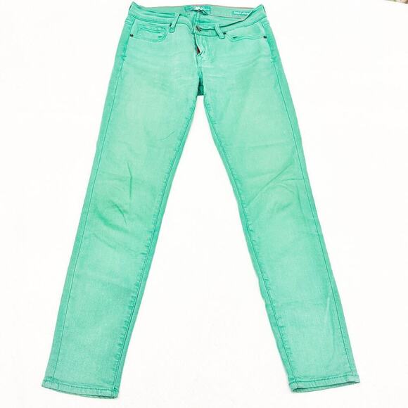 Lucky Brand Charlie Super Skinny Green Jeans Size 8 / 29 - Picture 2 of 11